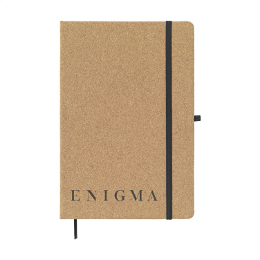 Logo trade promotional products image of: CorkNote A5 Paper notebook