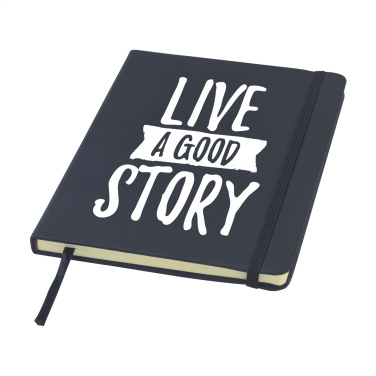 Logotrade advertising product image of: BudgetNote A5 Blanc Paper notebook