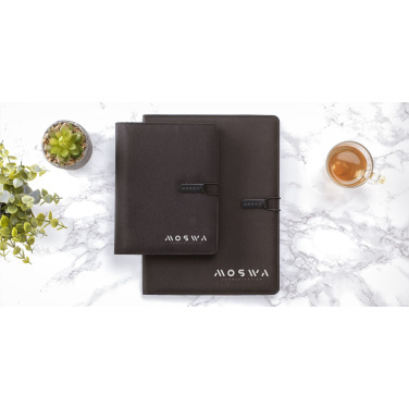 Logotrade promotional merchandise picture of: Quest Portfolio RPET A5 document folder