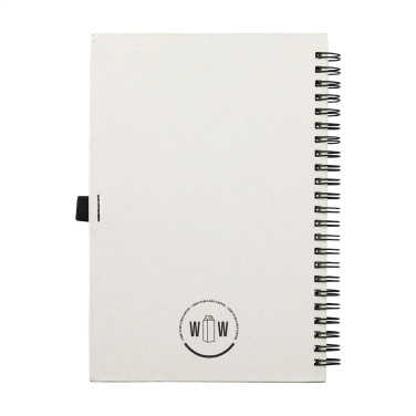 Logo trade business gift photo of: Milk-Carton Wire-O Paper Notebook A5