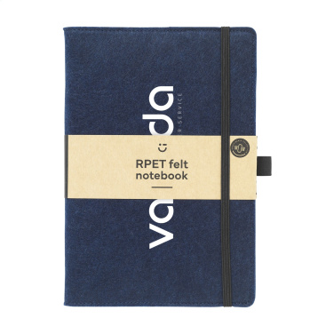 Logotrade advertising products photo of: Felty GRS RPET Paper Notebook A5