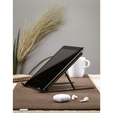 Logo trade corporate gift photo of: Standby GRS Recycled Alu Laptop Stand