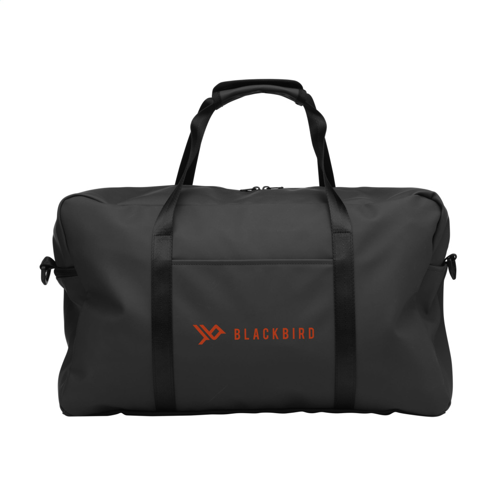 Logo trade business gift photo of: Lennon RCS Recycled PU Sports-/Travelbag