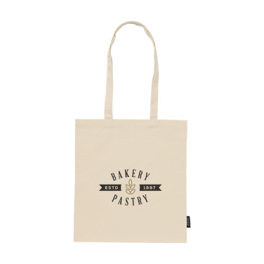 Logo trade promotional products image of: ShoppyBag GRS Recycled Cotton (180 g/m²)