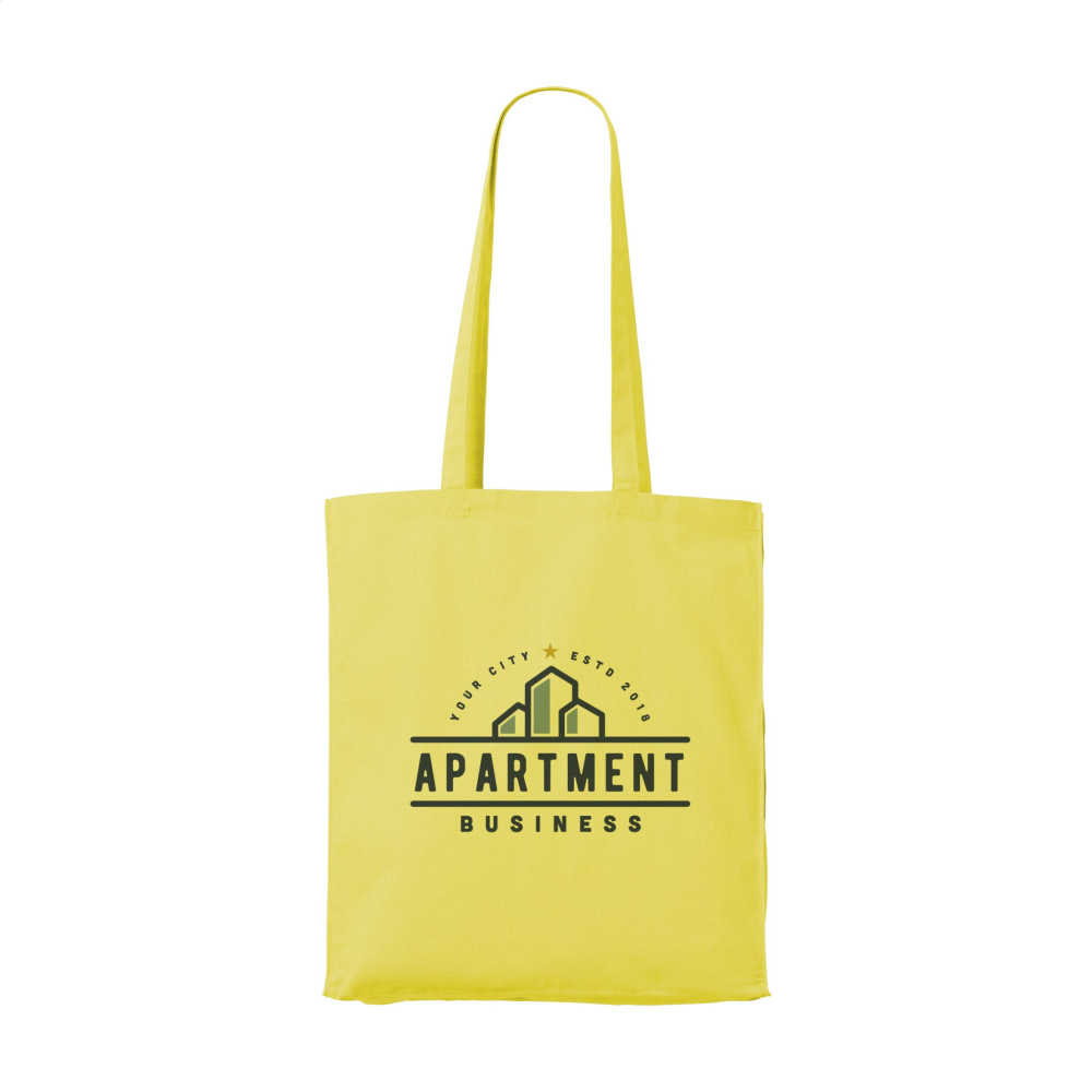 Logotrade business gift image of: Colour Square Bag (160 g/m²) cotton bag