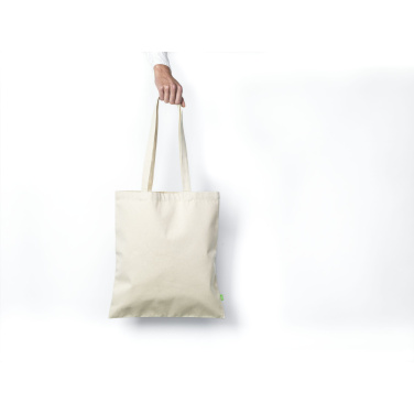 Logo trade promotional gifts image of: Organic Canvas GOTS Shopper (320 g/m²)