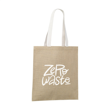 Logo trade promotional gift photo of: Madrid Jute Shopper bag