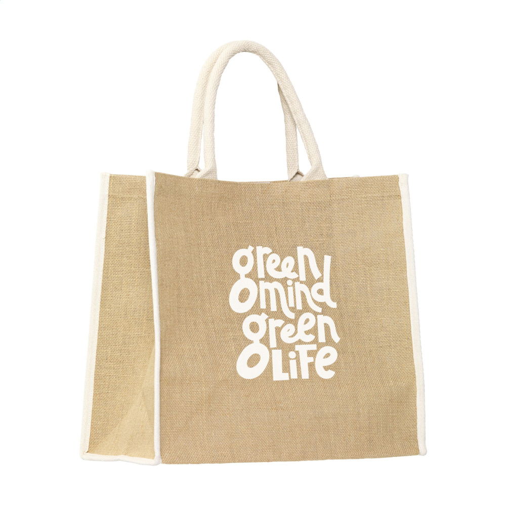 Logo trade promotional items picture of: Gerona Jute Shopper bag