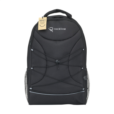 Logo trade promotional products image of: Flashline GRS RPET Laptop Backpack