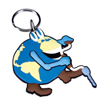 Logo trade promotional giveaways image of: CustomMade Keyring