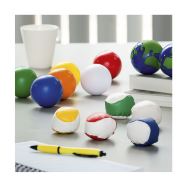 Logo trade business gifts image of: ColourBall stress ball
