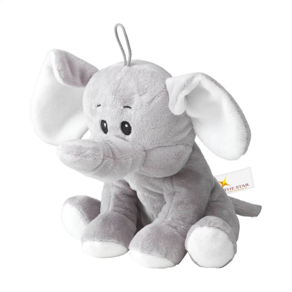 Logo trade promotional items image of: Olly plush elephant cuddly toy