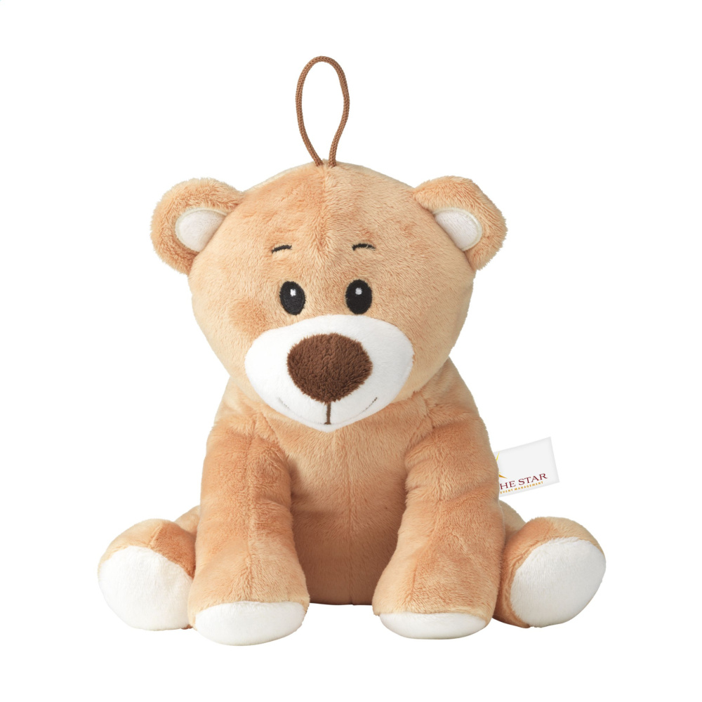 Logo trade promotional items image of: Thom plush bear cuddle toy