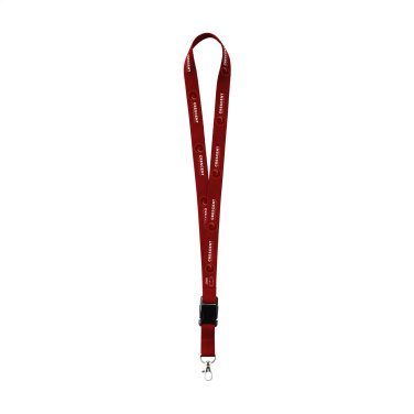 Logo trade promotional merchandise picture of: Lanyard Sublimation Buckle RPET 2 cm keycord