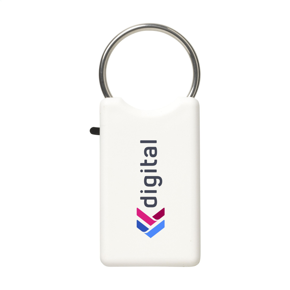 Logotrade promotional gift picture of: Safe GRS Recycled Key Ring