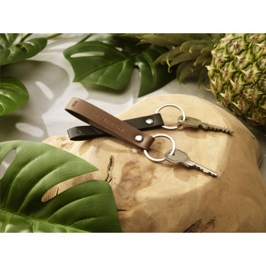 Logotrade promotional giveaway image of: Vegan Pineapple Leather Keyring