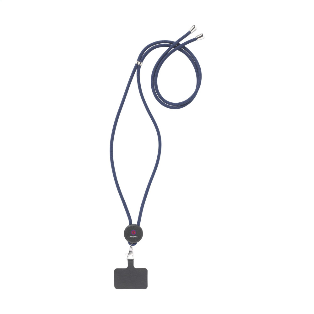 Logo trade advertising products image of: Lace Lanyard GRS RPET 5 mm keycord