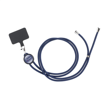 Logotrade advertising products photo of: Lace Lanyard GRS RPET 5 mm keycord