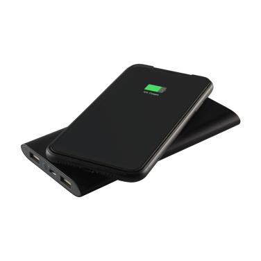 Logotrade promotional product picture of: Aluminium 8000 Wireless Powerbank wireless charger