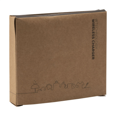 Logotrade promotional product image of: Bamboo 10W Wireless Charger wireless fast charger