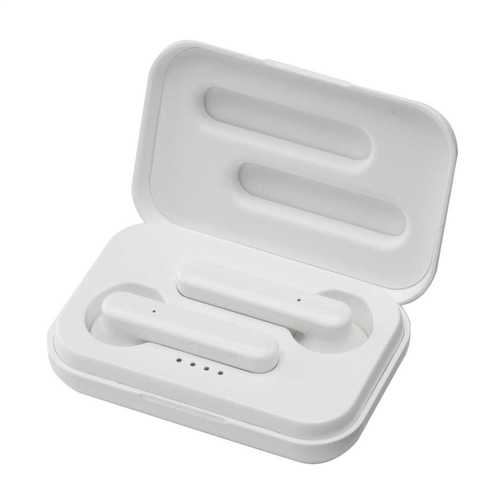 Logo trade promotional merchandise photo of: Sensi TWS Wireless Earbuds in Charging Case