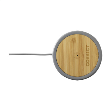 Logo trade promotional merchandise picture of: Lidos Stone ECO 10W Wireless Charger