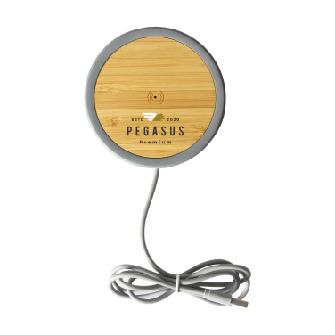 Logo trade promotional products picture of: Lidos Stone ECO 10W Wireless Charger