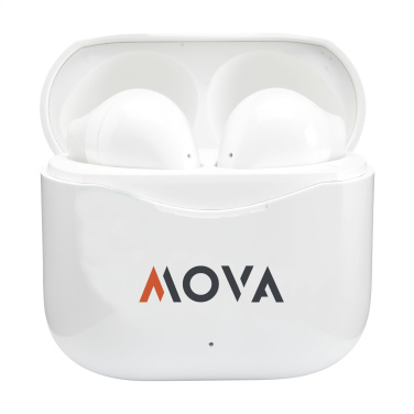 Logo trade promotional item photo of: Olaf RCS TWS Wireless Earbuds