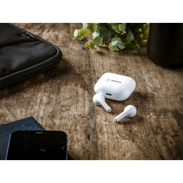 Logo trade promotional items image of: Olaf RCS TWS Wireless Earbuds