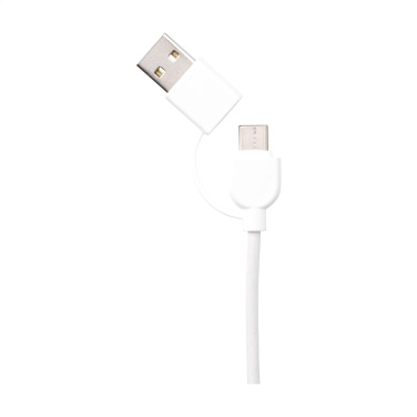 Logotrade promotional items photo of: Charging Cable RCS Recycled ABS-TPE