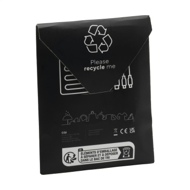 Logotrade promotional gift image of: Charging Cable RCS Recycled ABS-TPE