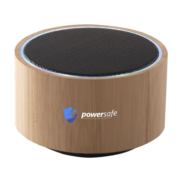 Logotrade promotional product picture of: Wave Bamboo Wireless Speaker