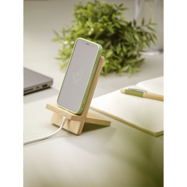 Logotrade business gift image of: Miyo Bamboo Phone Stand