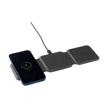 Logotrade promotional giveaway picture of: TriCharge RCS  Recycled PU Wireless Charger