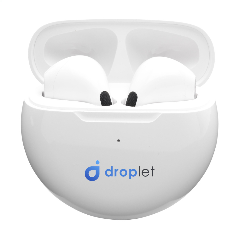 Logo trade advertising product photo of: Calypso RCS Recycled Wireless Earbuds