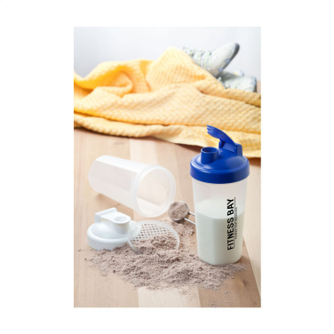 Logo trade business gift photo of: Shaker Protein 600 ml drinking cup