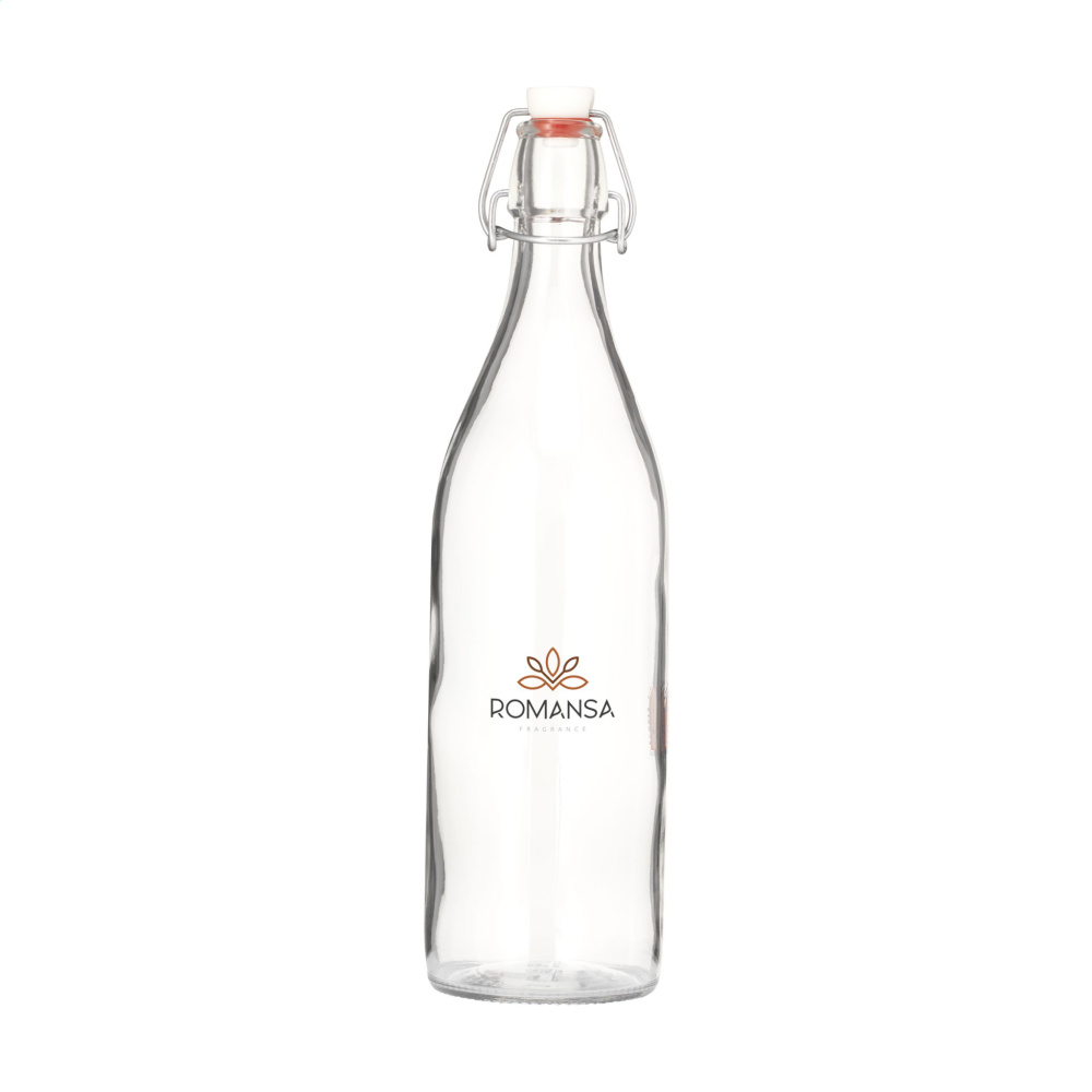 Logo trade promotional giveaway photo of: Vidrio Bottle 1 L water bottle