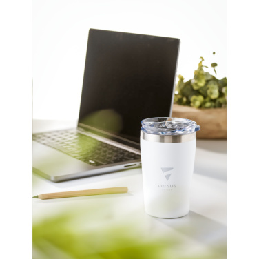 Logotrade promotional items photo of: Re-Steel RCS Recycled Coffee Mug 380 ml thermo cup