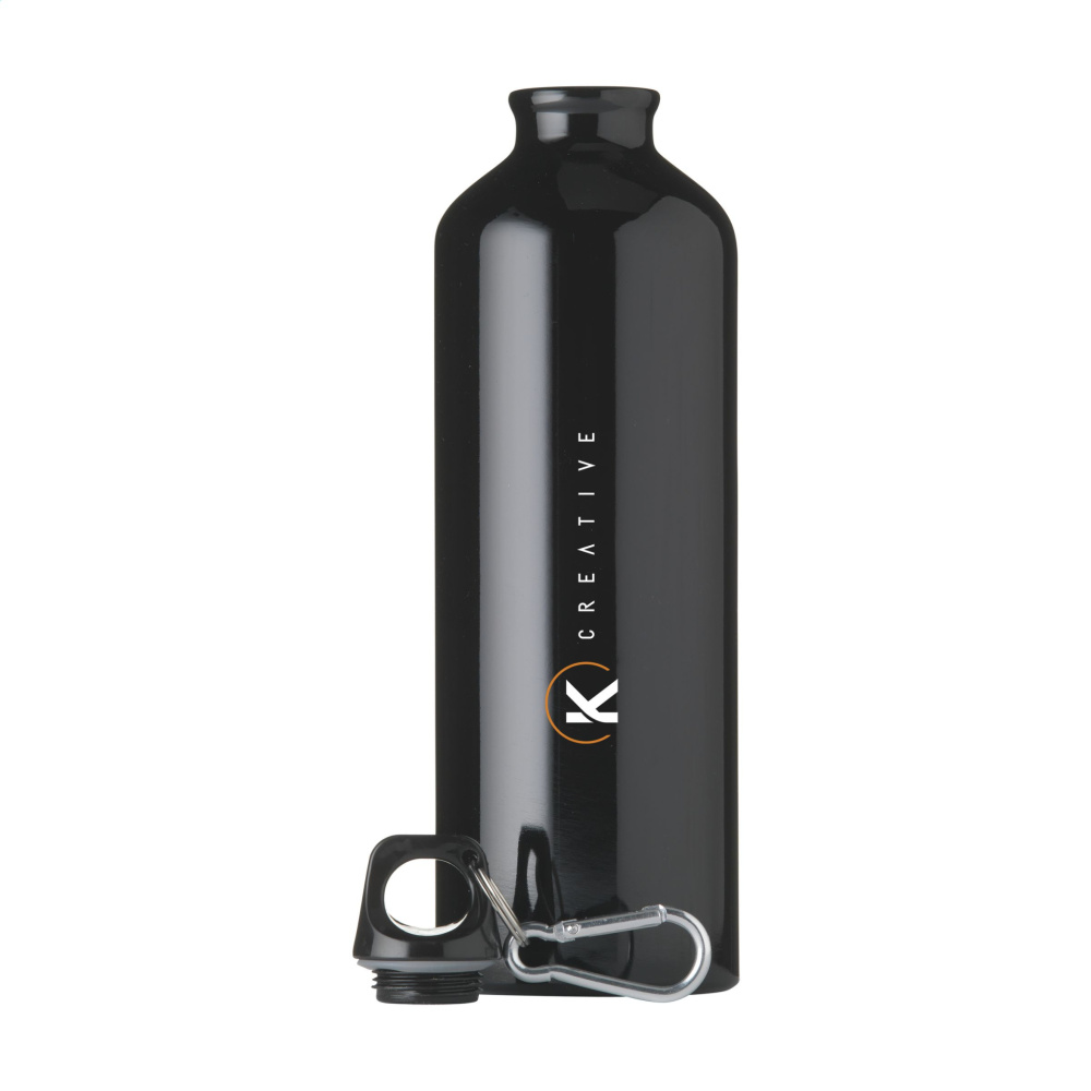 Logo trade promotional items picture of: AluMaxi GRS Recycled 750 ml water bottle