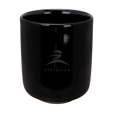 Logo trade corporate gift photo of: Cadiz Black 350 ml drinking cup