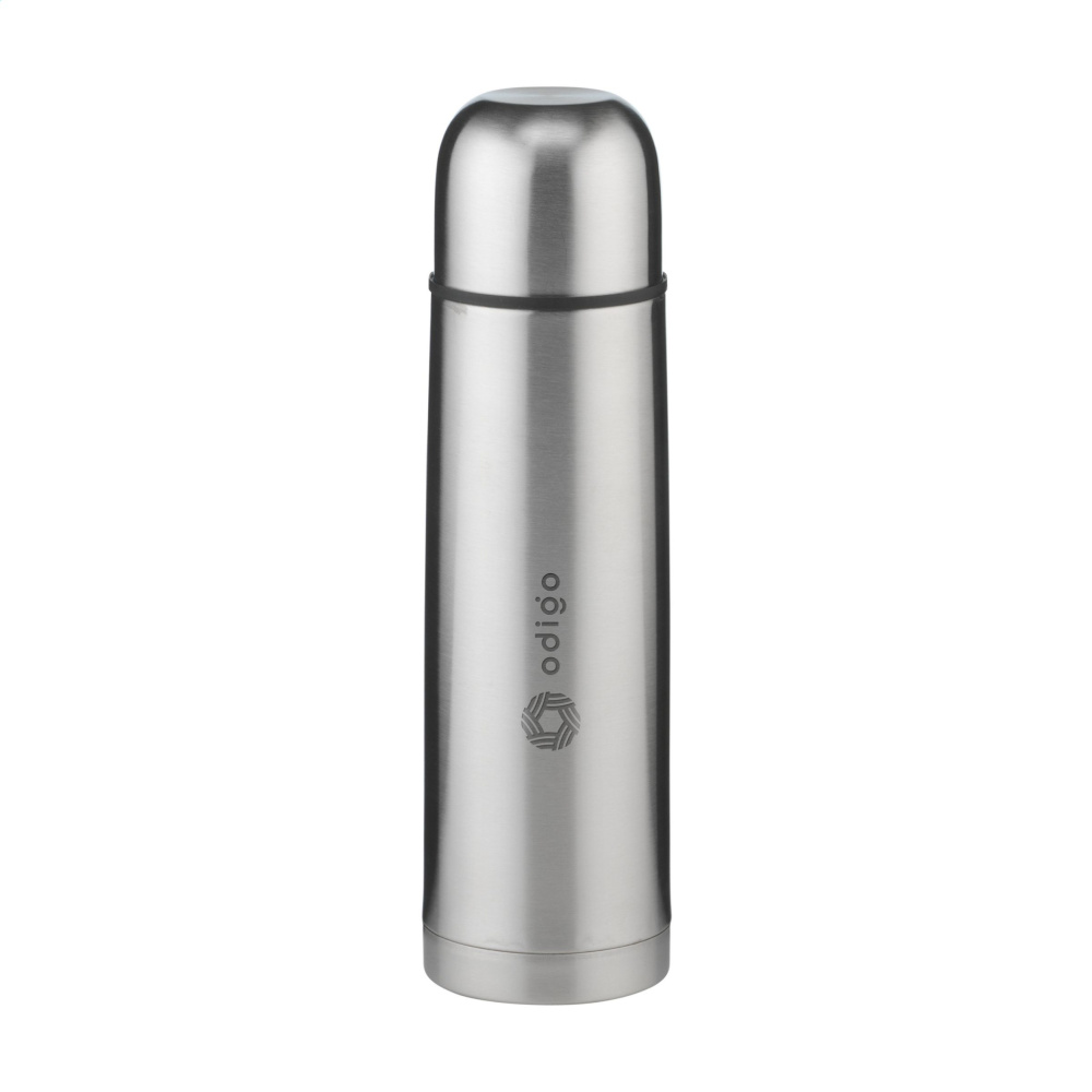 Logo trade corporate gifts picture of: Thermotop Midi RCS Recycled Steel 500 ml thermo bottle