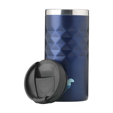 Logotrade business gifts photo of: Geometric Mug RCS Recycled Steel 280 ml thermo cup