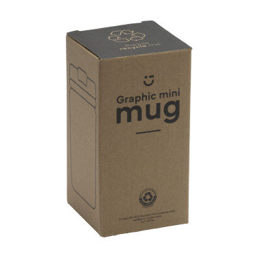 Logo trade promotional gift photo of: Graphic Mini Mug RCS Recycled Steel 250 ml thermo cup
