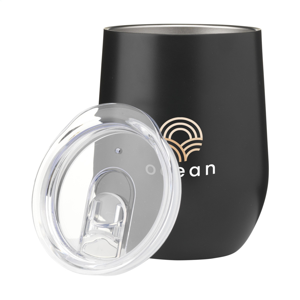 Logotrade promotional giveaways photo of: Huevo RCS Recycled Steel Cup 350 ml thermo cup