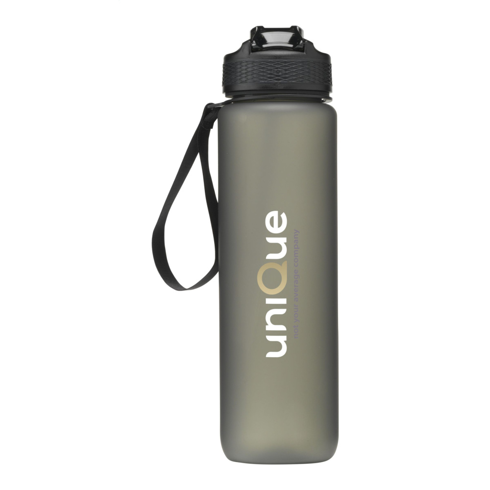 Logo trade promotional product photo of: AquaSport GRS Recycled Water Bottle 1,000 ml