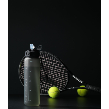 Logo trade promotional merchandise picture of: AquaSport GRS Recycled Water Bottle 1,000 ml