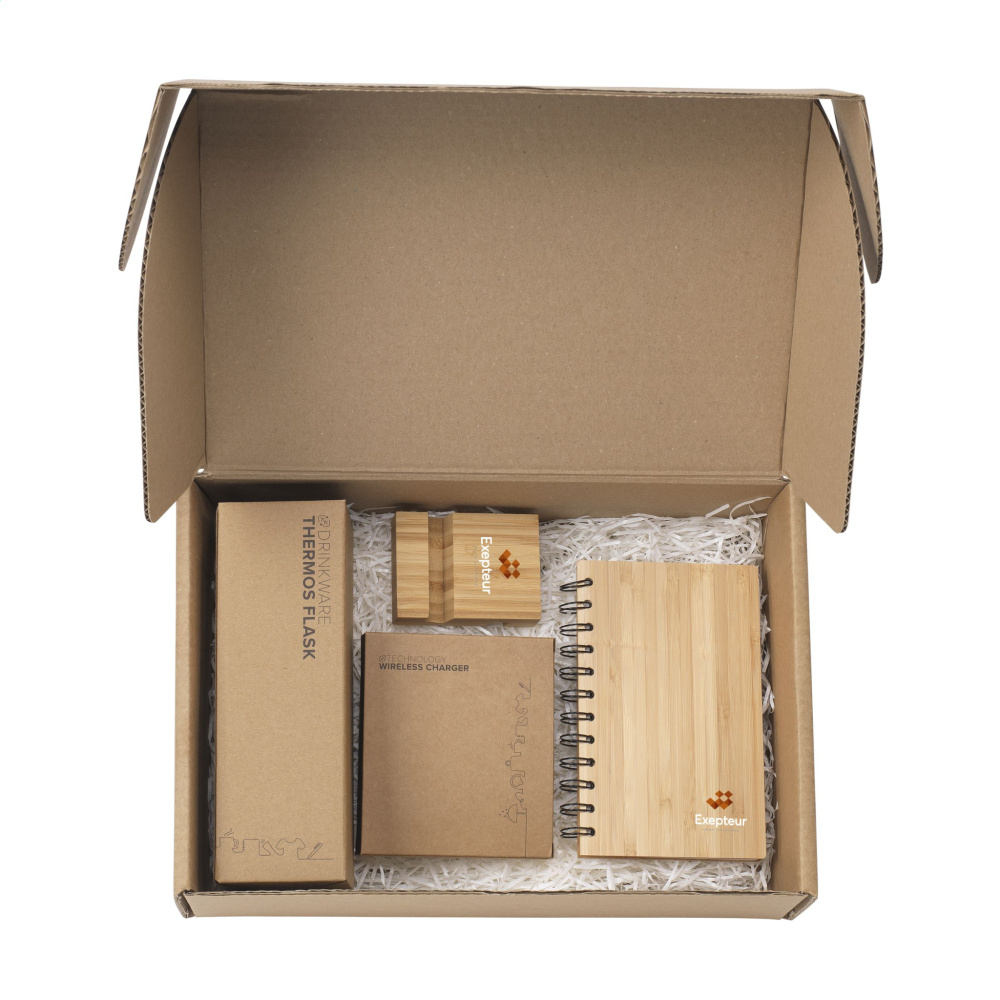 Logotrade promotional merchandise photo of: Merch Set Bamboo Boost