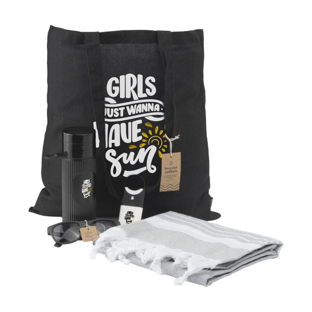 Logo trade corporate gifts image of: Merch Set Beach