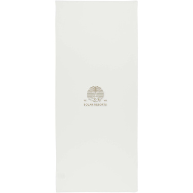 Logo trade promotional giveaways picture of: Lucas RPET sport towel 30x80 cm