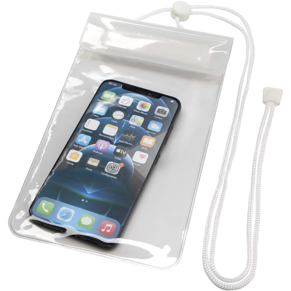 Logo trade promotional gifts picture of: Dombay waterproof phone pouch size XL